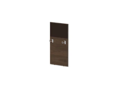 baliepaneel bureau aanbouw links 600mm NV bruin hickory BN2036-bruin