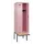 locker met bank,HxBxD 2120x600x815mm,2vak,vak B 300mm,cilinderslot