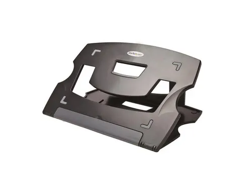 Draagbare laptopstandaard Zwart