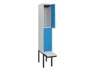 Dubbeldekse dekenkist,HxBxD 1950x300x815mm,1x2vak.,vak B 300mm - 2
