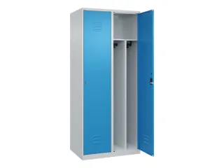 locker voor scheiding van kleding,HxBxD 1850x800x500mm,2vak - 2