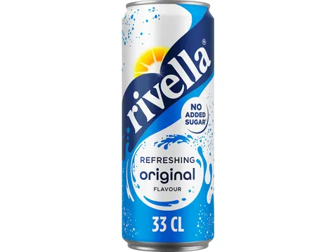Rivella blik van 33 cl pak van 24 stuks