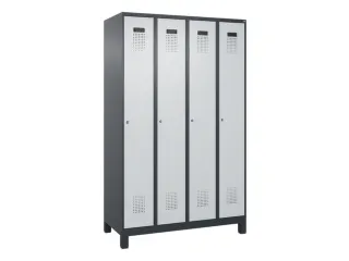 locker voor scheiding van kleding,HxBxD 1950x1200x500mm,4vak - 2