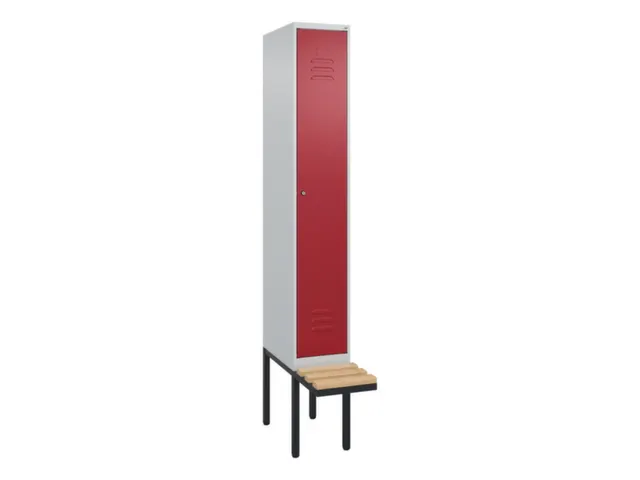 locker voor scheiding van kleding,HxBxD 2120x300x815mm,1vak