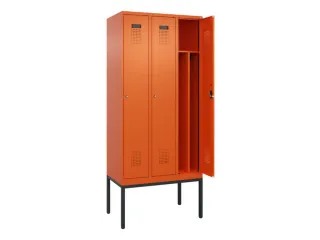 locker voor scheiding van kleding,HxBxD 2120x900x500mm,3vak - 1
