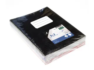 Schrift Kangaro A5 lijn 160 pagina's 60gr assorti pak à 10 stuks - 2