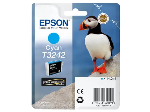 C 13 t 32424010 Epson Scp 400 Tinte Cyaan