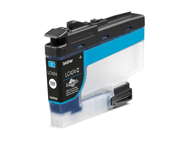 Inktcartridge Brother LC-424C blauw