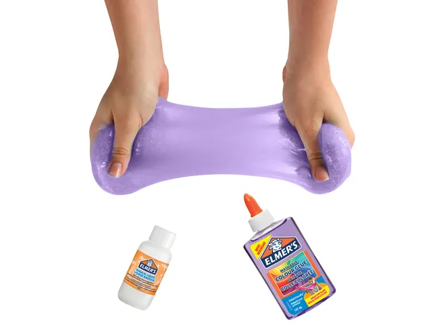 Kinderlijm Elmer's transparant paars