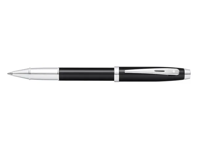 Rollerball SHEAFFER 100 E9338 Glossy black lacquer chrome plated