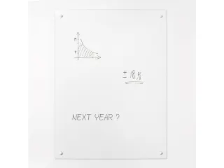 Glasbord Naga 50 x 100 cm Transparant - 2