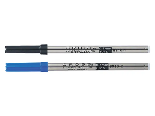 Rollerpenvulling Cross classic century en Click medium blauw