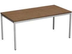 Bureau Hxbxd 720x1600x800mmm Bladdecor Noten Frame Ral9006