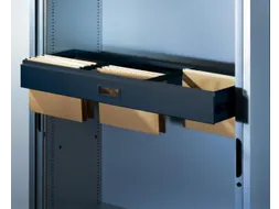 hangmappenlade,v. roldeurkast,v. kast B 1200mm,volledig uittrekbaar
