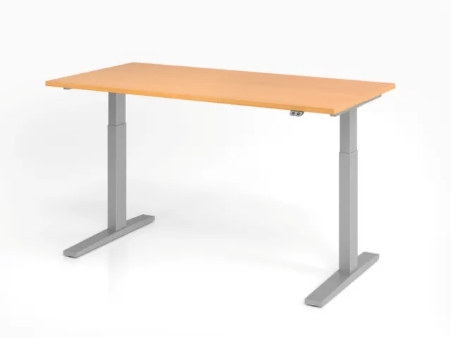 Elektrisch in hgte vst. zit-sta-bureau,HxBxD 700-1200x1600x800mm