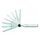 702 8 A voelermaatcompartimenten .002 - .020 inch.