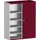 schuifdeurkast 2000x1600x650mm Stalen scheidingswand Ral7035 Ral3004