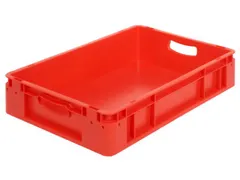 Stapelkrat Pp Hxlxb 120X600X400Mm 20L Rood