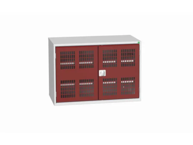 universele kast,HxBxD 800x1300x550mm,2xStalen bodem,draaigrendelslot