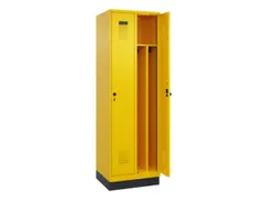 locker voor scheiding van kleding,HxBxD 1950x600x500mm,2vak
