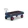 Handtrekwagen 1000kg 1960x960mm Houten Wanden Massief Rubber