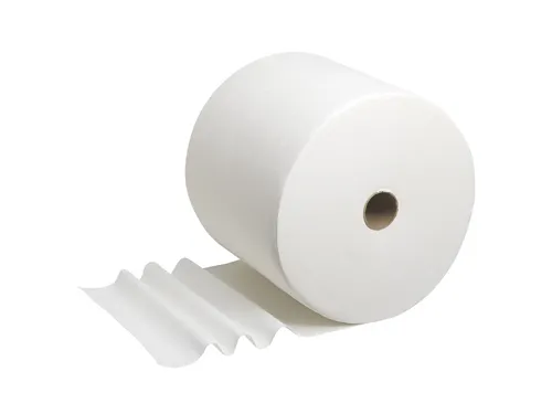 Poetsrol WypAll L40 PowerClean 1-laags 31,5cmx232m 750vel wit 7452