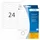 HERMA 2510 Ringetiketten 49x10mm Wit 576 stuks