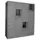 lockerkast,HxBxD 1850x1600x500mm,4x5vakken,RAL7035,front RAL7035