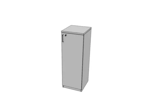 kantoorkast,HxBxD 1155x400x445mm,MP-lichtgrijs