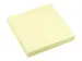 Bloc-mémos Power notes 75x75mm jaune bloc de 100 feuillets