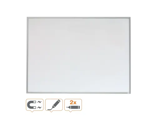 Whiteboard Nobo Quartet 58.5x43cm Aluminium Magnetisch