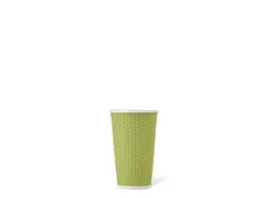 Beker porselein Les Artistes Paris 450ml met siliconen grip Groen