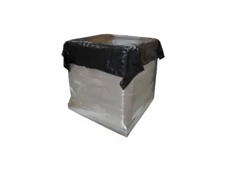 LDPE pallet afdekfolie 30µm zwart 1400x180 mm Rol 250 Stuks - 1