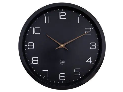 Wandklok nXt ECO 30cm zwart
