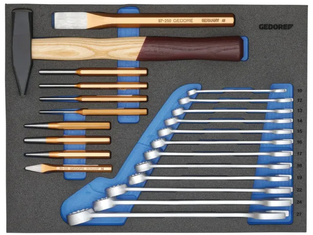 1110 WMW S-02 WorkMo B2met 72-delig gereedschapsassortiment