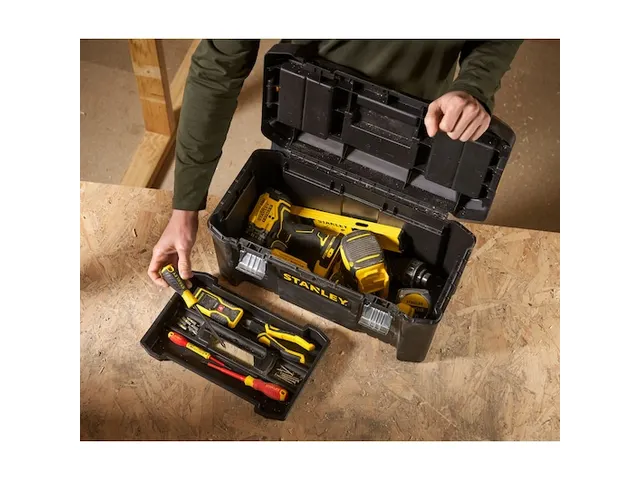 Gereedschapskoffer Essential M 19 inch Geel/Zwart