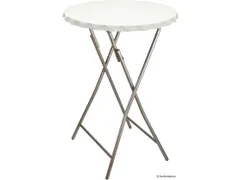 Statafel 3-delig Wit