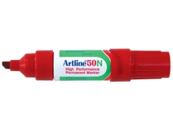 Permanent marker Artline 50 rood