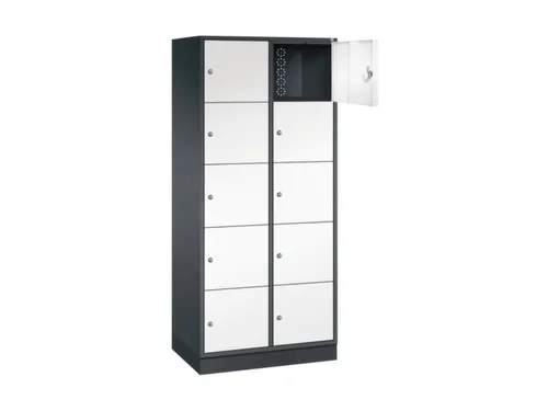 grootvolume-lockersysteem,HxBxD 1950x820x500mm,2x5vakken,cil.-slot