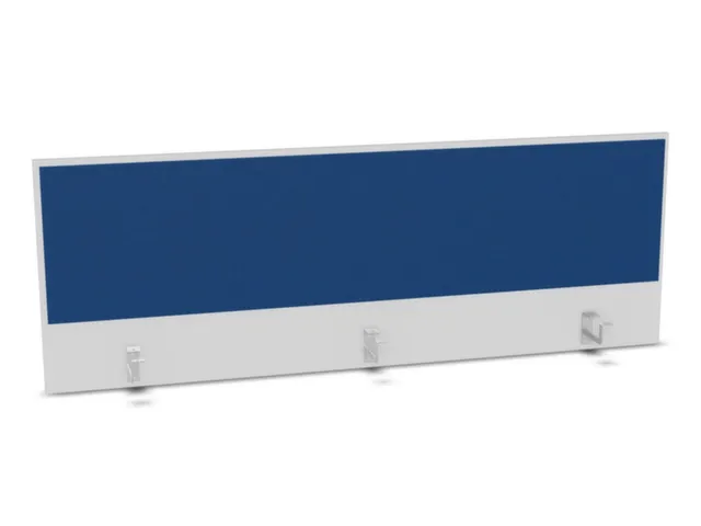 panneau de rehausse p. table de bureau Bl-blanc BN6016-bleu