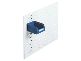 Gesleufde Plaat Staal Hxb 450x500mm Liggend Ral 9010 Zuiverwit - 2