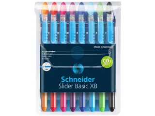 Rollerpen Slider Basic Colours extra breed etui à 8 stuks - 1