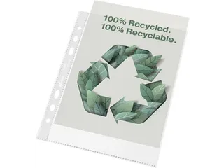geperforeerde showtas 100% gerecycleerd A5 100 stuks - 3
