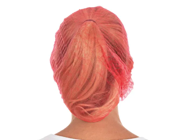 Franz Mensch Hygonorm 121052 Clip cap Haarnetje 55cm Rood 1000 stuks