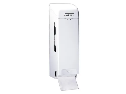 Toiletpapierdispenser Metaal 3 Rollen Wit