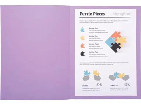 dossiermap Super 180 A4 100 stuks lila