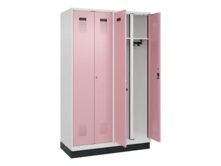 locker voor scheiding van kleding,HxBxD 1950x1200x500mm,4vak - 1