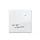 Glasmagneetbord Sigel Artverum 30x30x1.5cm Wit