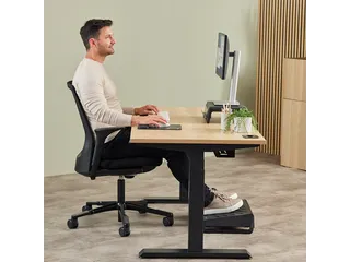 Muismat met polssteun Fellowes Breyta XL zwart 21x28cm - 5