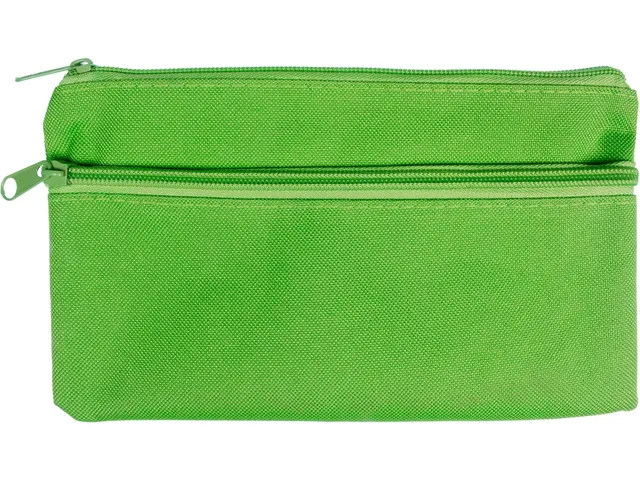 Pennenzak Plat 21 x 11 cm groen